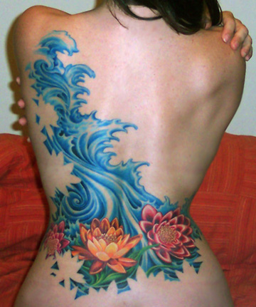 tatuajes de flor de lotto. loto 2.jpg - EL RITUAL DEL TATUAJE; tatuajes lotos. Tatuajes - Taringa!